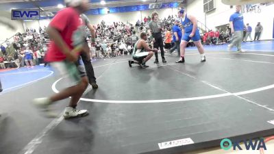 285 lbs Rr Rnd 2 - Will Fullbright, Vinita Kids Wrestling vs Devin Harlin, Muskogee Rougher Youth Wrestling