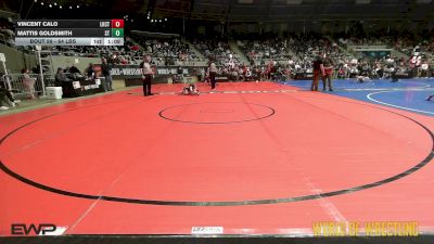 64 lbs Round Of 32 - Vincent Calo, Lake Catholic vs Mattis Goldsmith, Steller Trained