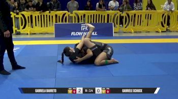 Gabriele Schuck vs Gabriela Barreto 2025 Pan IBJJF Jiu-Jitsu No-Gi Championship