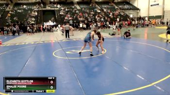 122-133 lbs Cons. Round 2 - Elizabeth Gottlob, Wood River Wrestling Club vs Emalee Poore, 2TG