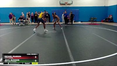 157 lbs Cons. Round 4 - Michael Pearson, Good Counsel vs Jemyl Bucknor, Saint Paul`s School