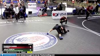 61 lbs Cons. Semi - Jesus Garcia, El Capitan Gaucho Youth Wrestling vs Darrion Harris, California