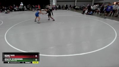 150 lbs Cons. Round 7 - Edwyn Schroeder, Aviators Wrestling vs Rome Tate, Missouri