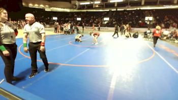 Girls 125 lbs Champ. Round 1 - Lily Pedersen, Enumclaw (Girls) vs Brooke Tackett, White River (Girls)