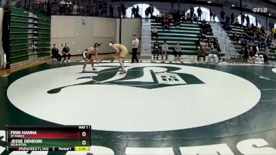 175 lbs Cons. Semi - Finn Hanna, St Mark`s vs Jesse DeNegri, Delbarton