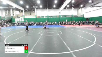 132 lbs Consi Of 32 #2 - Leo Tansey, Collegiate vs William Leischner, Ponaganset