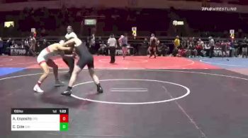 160 lbs Semifinal - Angelo Esposito, Creighton Trained WC vs Conner Cole, 505 Wc
