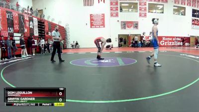 150 lbs Round 1 - Griffin Gardner, Olentangy Liberty vs Dom Leguillon, Wadsworth