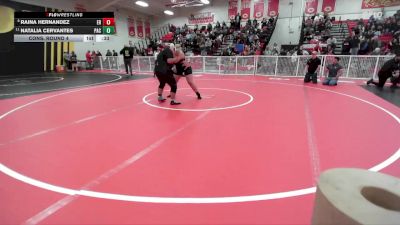 235 lbs Cons. Round 4 - Raina Hernandez, Eleanor Roosevelt vs Natalia Cervantes, Pacifica/Oxnard