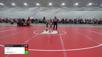 48 lbs Round Of 16 - Tyson Wilt, Everett vs Cohen Brannan, Monkton