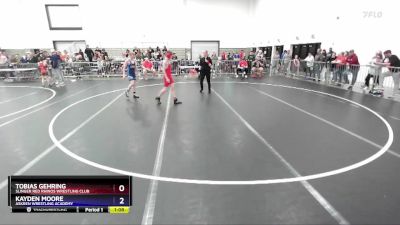 117 lbs Round 1 - Tobias Gehring, Slinger Red Rhinos Wrestling Club vs Kayden Moore, Askren Wrestling Academy