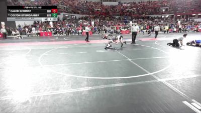 85 lbs Champ. Round 1 - Colton Steingraber, Hudson vs Caleb Schmitz, RT Elite Wrestling