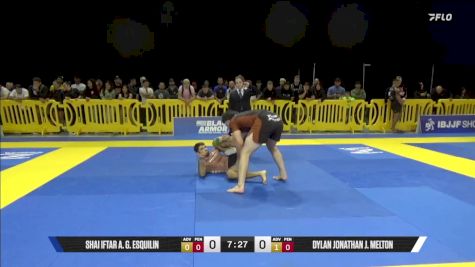 Dylan Jonathan J. Melton vs Shai Iftar A. G. Esquilin 2025 Pan IBJJF Jiu-Jitsu No-Gi Championship