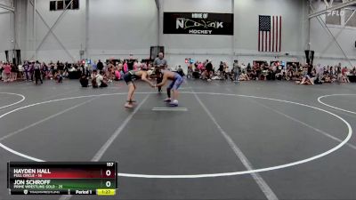 157 lbs Round 6 (8 Team) - Jon Schroff, Prime Wrestling Gold vs Hayden Hall, Full Circle