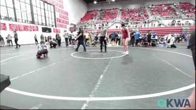 126-138 lbs Rr Rnd 4 - Payton O'Donnell, Lions Wrestling Academy vs Madalee Arnold, Harrah Little League Wrestling