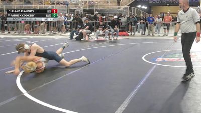 132 1A Cons. Round 1 - Leland Flaherty, Evangelical Christian School vs Patrick Cooksey, Wakulla Hs