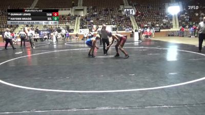 1A-4A 165 Cons. Round 2 - Hayden Bragg, Reeltown vs Gunnar Lewis, Thomasville HS