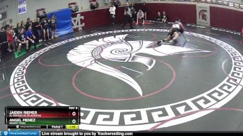117-119 lbs Semifinal - Jaiden Riemer, El Dorado HS (Placentia) vs Angel Menez, Desert Pines