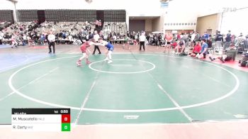 141-A lbs Consi Of 4 - Michael Muscatello, Yale St vs Ryan Carty, Mat Return