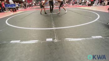 100 lbs Quarterfinal - Jesse Casto, Claremore Wrestling Club vs Aubrie Smittle, Wagoner Takedown Club