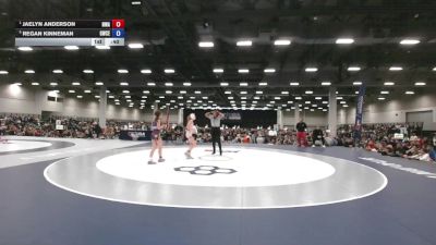 90 lbs Semis - Jaelyn Anderson, Nebraska Wrestling Academy vs Regan Kinneman, Grindhouse Wrestling Club - East