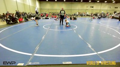 80 lbs Rr Rnd 5 - Adam Reed, Powerhouse Gold 9U vs Reegan Corning, Untouchables 9U