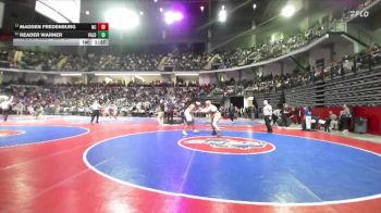 285-6A 5th Place Match - Reader Warner, Valdosta vs Madden Fredenburg, North Cobb