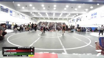 136 lbs Round 2 - Brodee Mason, Riverside Rascals vs Thomas Zubia, GWC