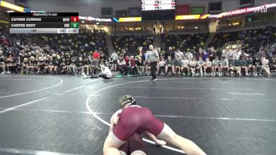 190 lbs Consolation Wb - Caysen Curran, Mount Vernon vs Carter Eddy, Independence