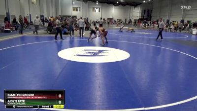 141 lbs Cons. Semi - Isaac McGregor, Pennsylvania College Of Technology vs Aidyn Tate, Roanoke College