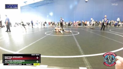 90 lbs Quarterfinal - Dayton Spexarth, Brawlers vs Peyton Kirkpatrick, SlyFox Wrestling Academy