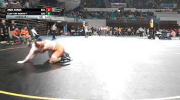 215 lbs Consi Of 4 - Josh Evans, Mauldin vs Clinton Gentry, Chapin