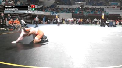 215 lbs Consi Of 4 - Josh Evans, Mauldin vs Clinton Gentry, Chapin