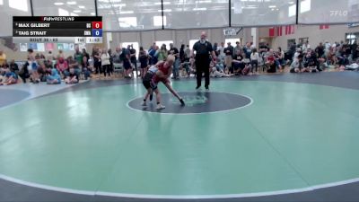 63 lbs 3rd Place Match - Max Gilbert, Declo Stingers vs Taig Strait, Sublime Wrestling Academy