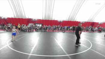 77 lbs Champ. Round 1 - Brayden Strand, Top Dawgs Wrestling vs Kallen Miller, Parkview Albany Youth Wrestling