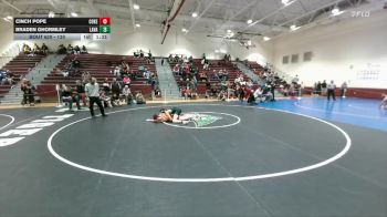120 lbs Cons. Semi - Cinch Pope, Cokeville vs Braden Ghormley, Lander Valley
