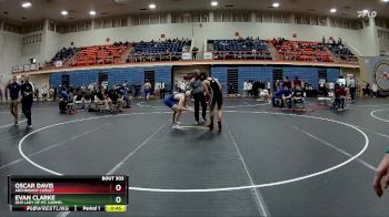 138 lbs Cons. Round 4 - Oscar Davis, Archbishop Curley vs Evan Clarke, Our Lady Of Mt. Carmel