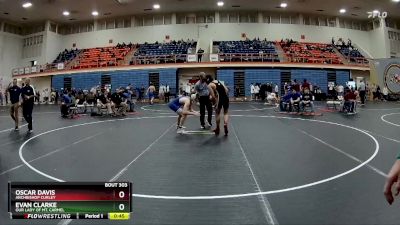 138 lbs Cons. Round 4 - Oscar Davis, Archbishop Curley vs Evan Clarke, Our Lady Of Mt. Carmel