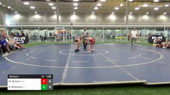 80 lbs Prelims - Madden Brown, Indy All Stars vs Revin Dickman, Great Lakes Wrestling Club