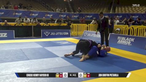 Jon Griffin Pietarila vs Chuck Henry Hayden III 2026 Pan Jiu Jitsu IBJJF Championship
