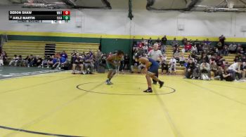 138 lbs Cons. Round 5 - Juelz Martin, Elyria Catholic vs Deron Shaw, Whitmer