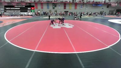 174 lbs Cons. Round 4 - Jermaine Butler, Wisconsin-Whitewater vs Nick Alexander, Augsburg