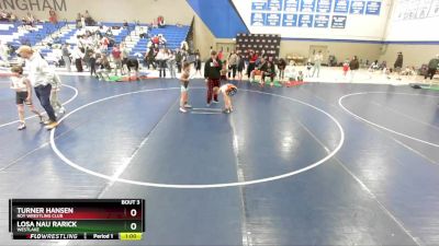 80-85 lbs Round 1 - Losa Nau Rarick, Westlake vs Turner Hansen, Roy Wrestling Club