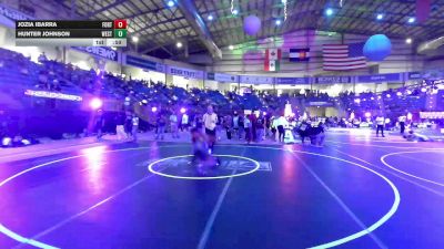126 lbs Consi Of 16 #2 - Jozia Ibarra, Fort Lupton WC vs Hunter Johnson, West End Hammers