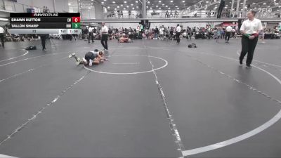 72 lbs Round 5 (10 Team) - Tallon Sharp, Iron Horse White vs Shawn Hutton, Edge Wrestling