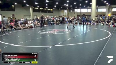 190 lbs Round 3 (6 Team) - Dylan Marks, West Georgia WC vs Troy McDaniels, Alabama Takedown