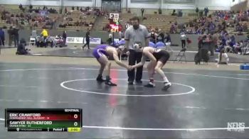 138 lbs Semis (4 Team) - Sawyer Rutherford, Father Ryan vs Eric Crawford, Montgomery Bell Academy