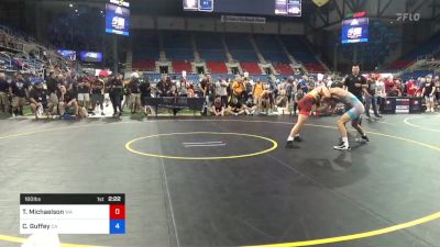 160 lbs Cons 4 - Thor Michaelson, Washington vs Collin Guffey, California