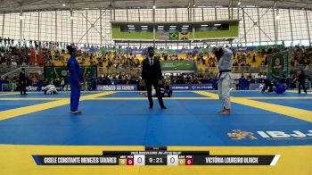 Victória Loureiro Ulrich vs Gisele Constante Menezes Tavares 2026 Brasileiro Jiu-Jitsu IBJJF