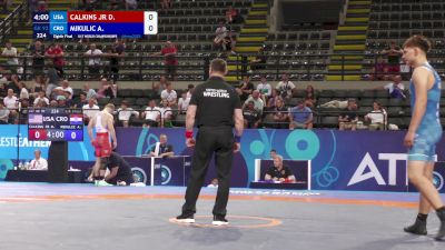 92 kg 1/8 Final - David Calkins Jr, United States vs Andrija Mikulic, Croatia